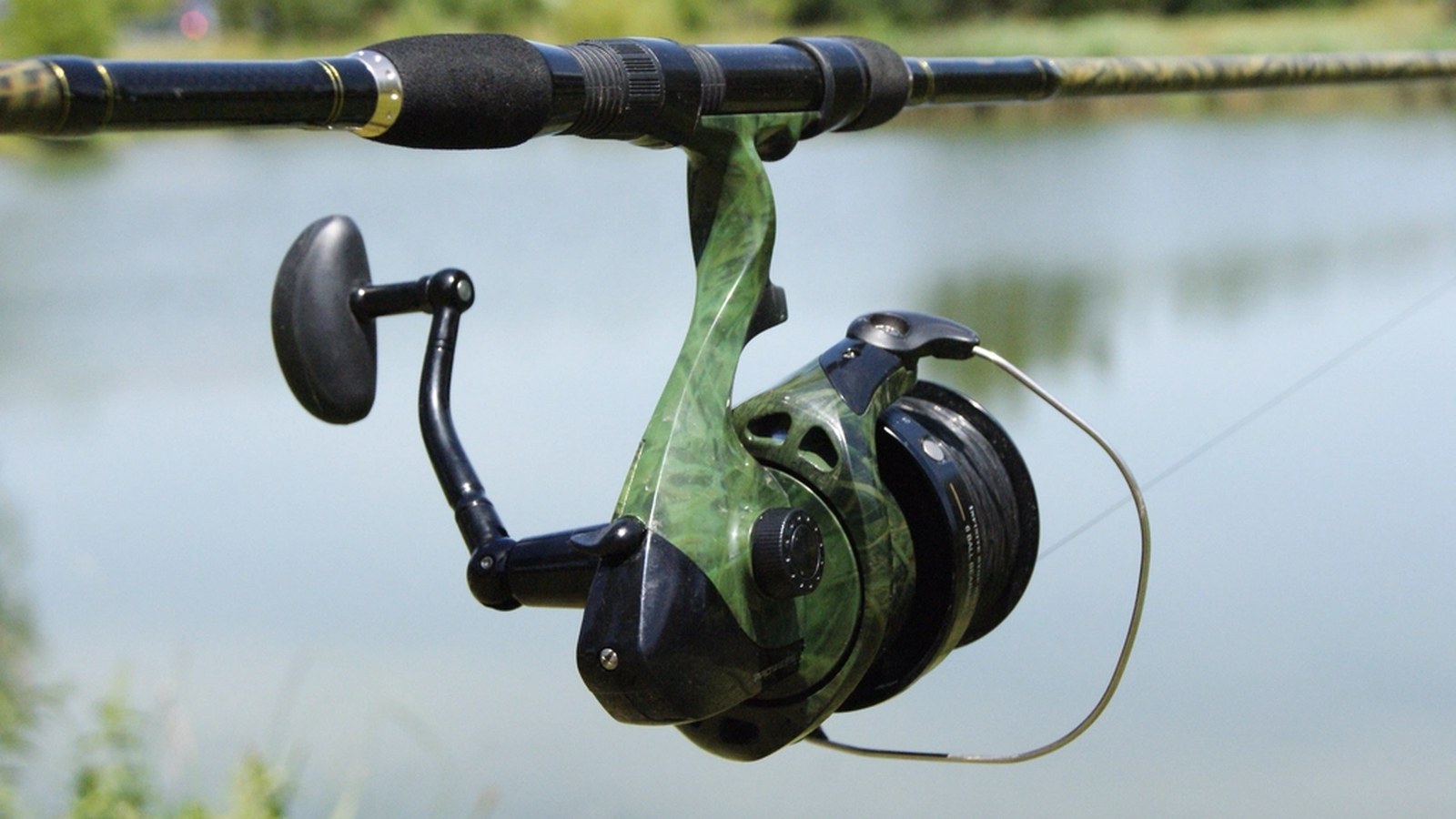 High-quality neoprene fishing waders standing in a shallow Australian river